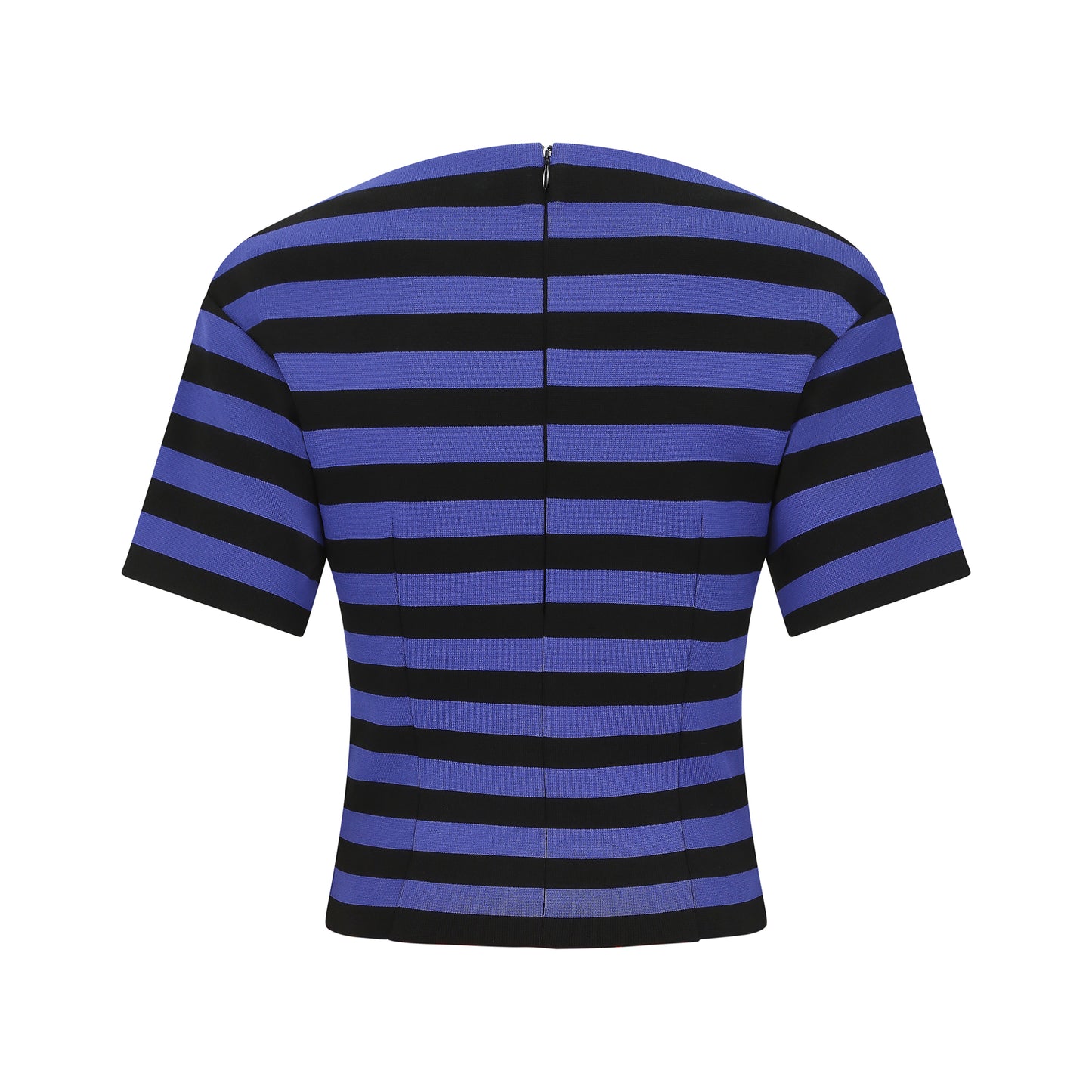 Prada Striped Blue and Black Top