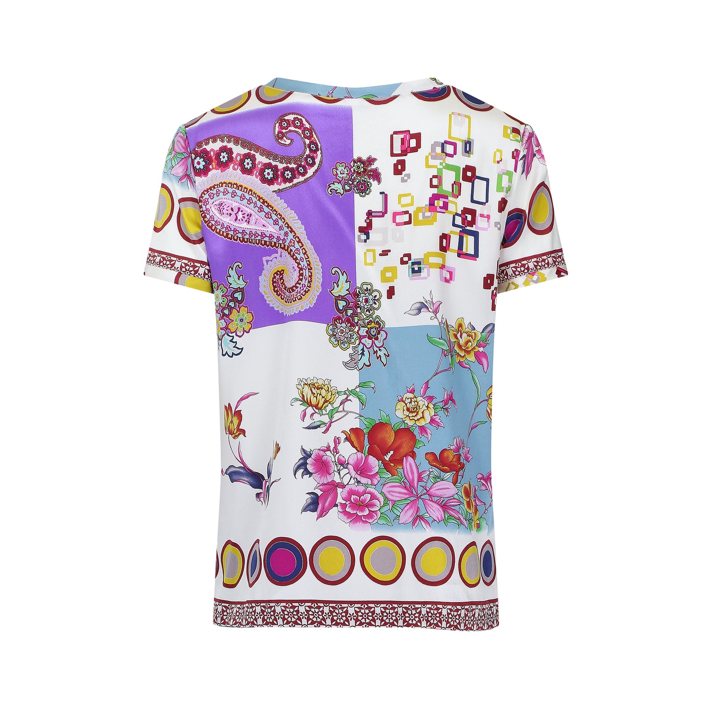 Etro Top With Floral and Paisley Pattern