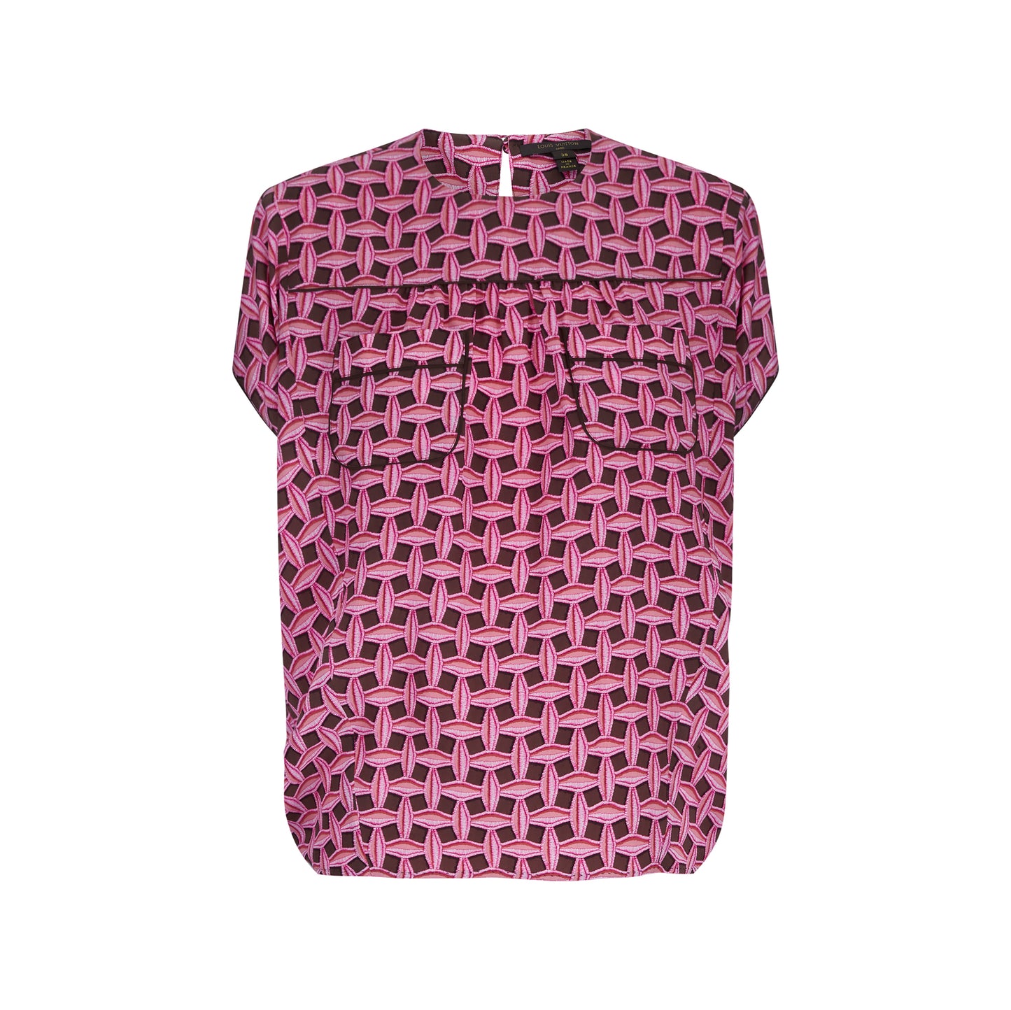 Pink& Brown Louis Vuitton Top