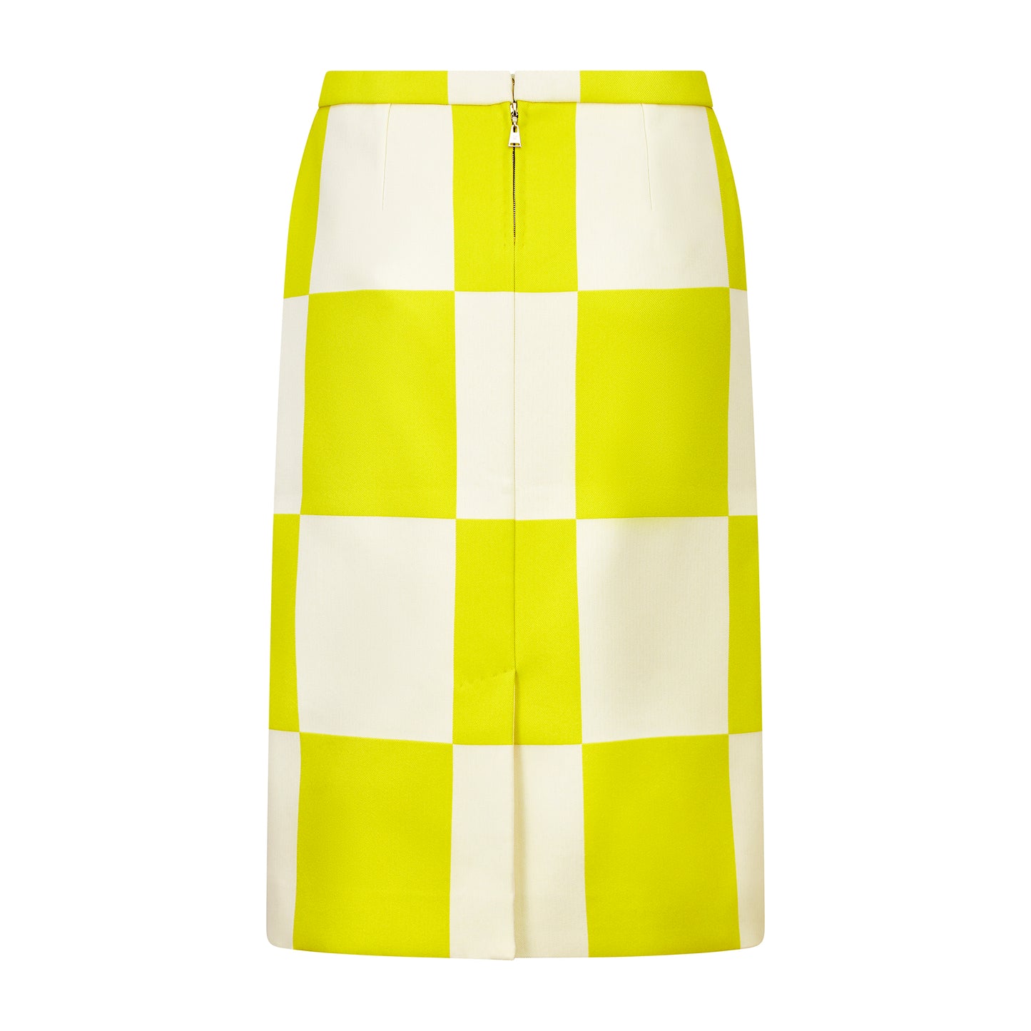 Louis Vuitton Check Pattern Pencil Skirt