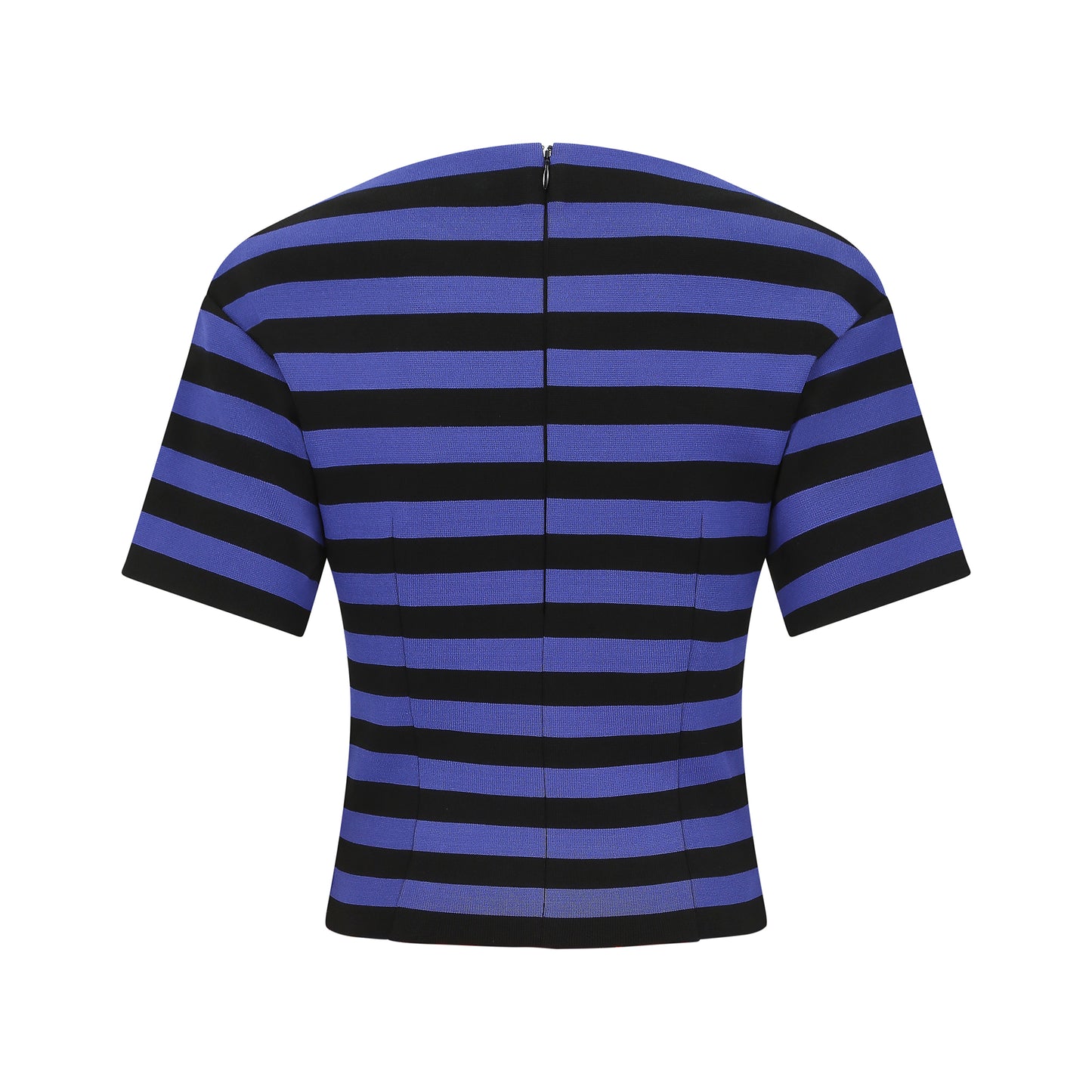 Prada Striped Blue and Black Top